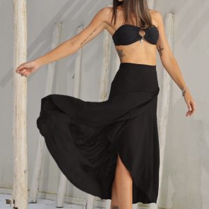 Black - Saia Envelope Preta