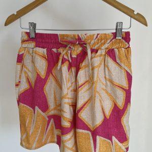 Folhas - Short Viscolinho