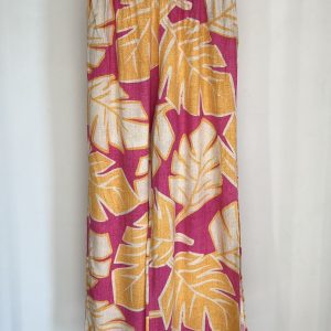 Folhas - Calça Pantalona