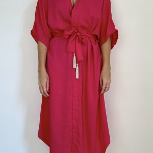 Pink - Kimono Longo